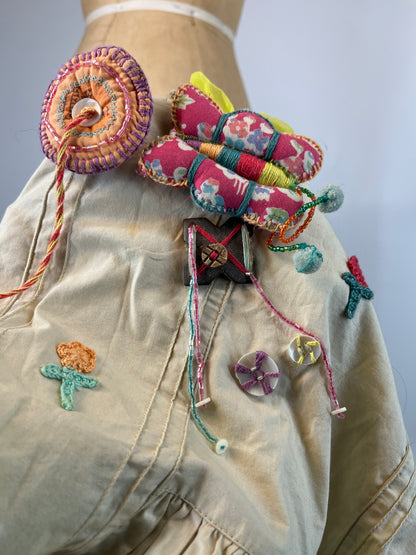 Unique Skirt With Plush Toy Details