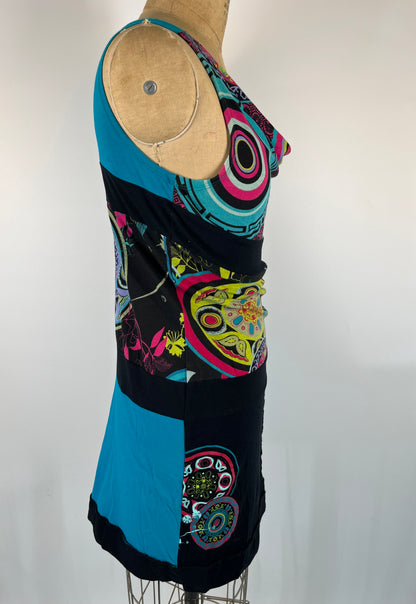 Funky Patterned Euro Dress