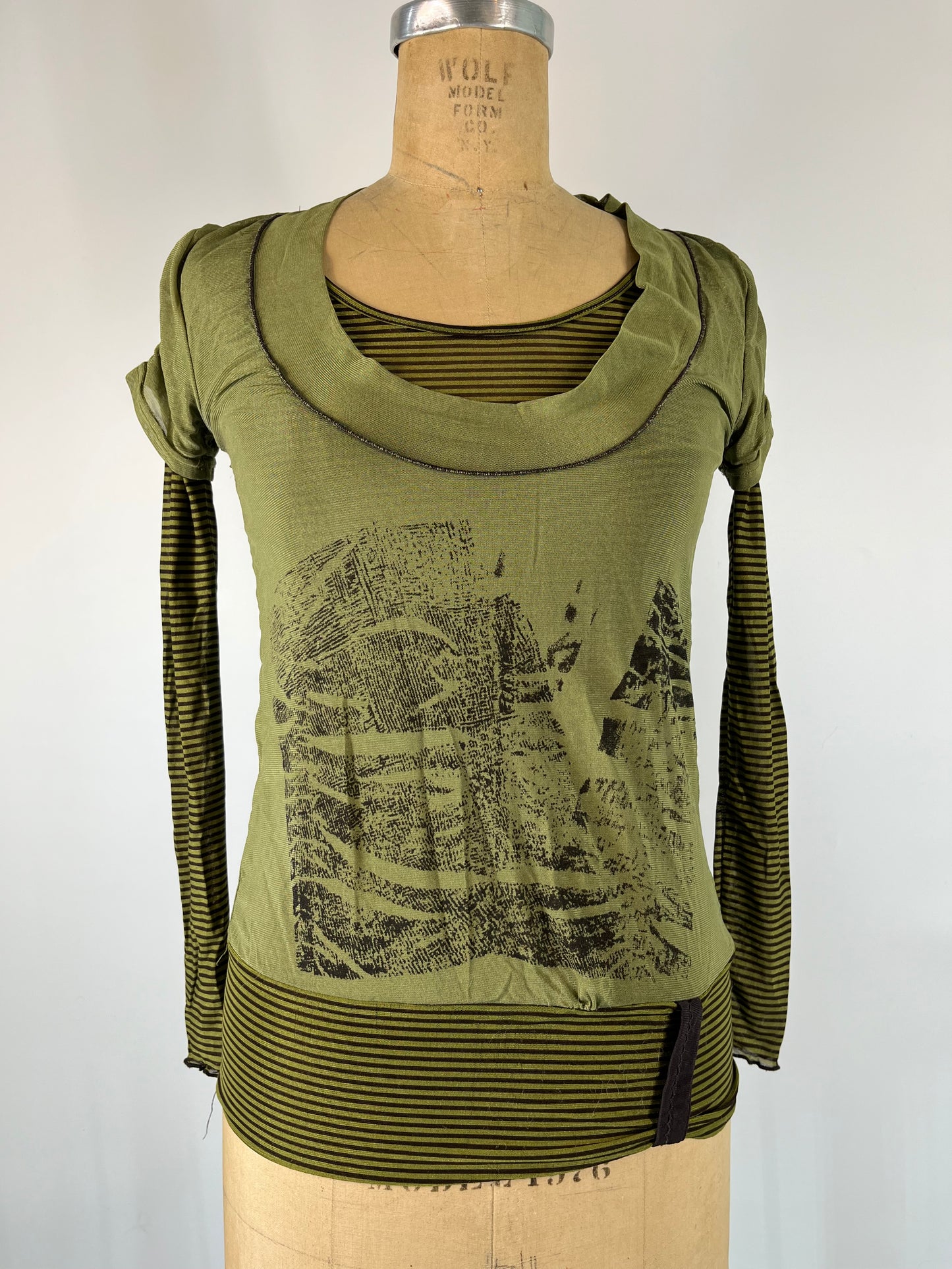 Cop Copine Inspired Long Sleeve Top