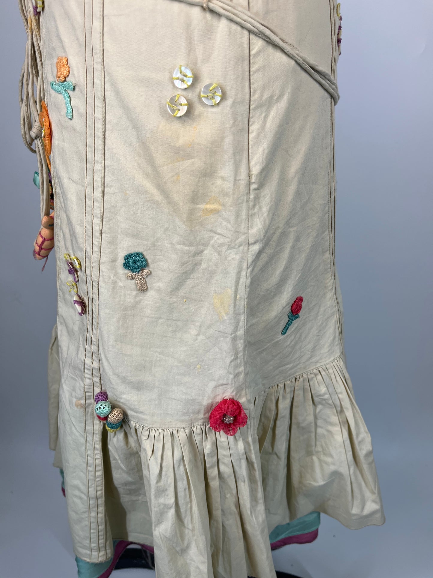 Unique Skirt With Plush Toy Details