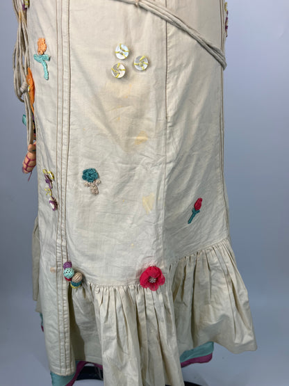 Unique Skirt With Plush Toy Details