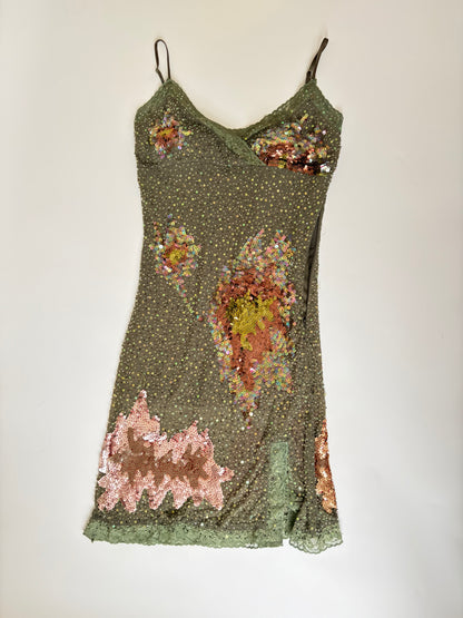 Euro Sequin Mini Dress