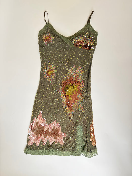 Euro Sequin Mini Dress