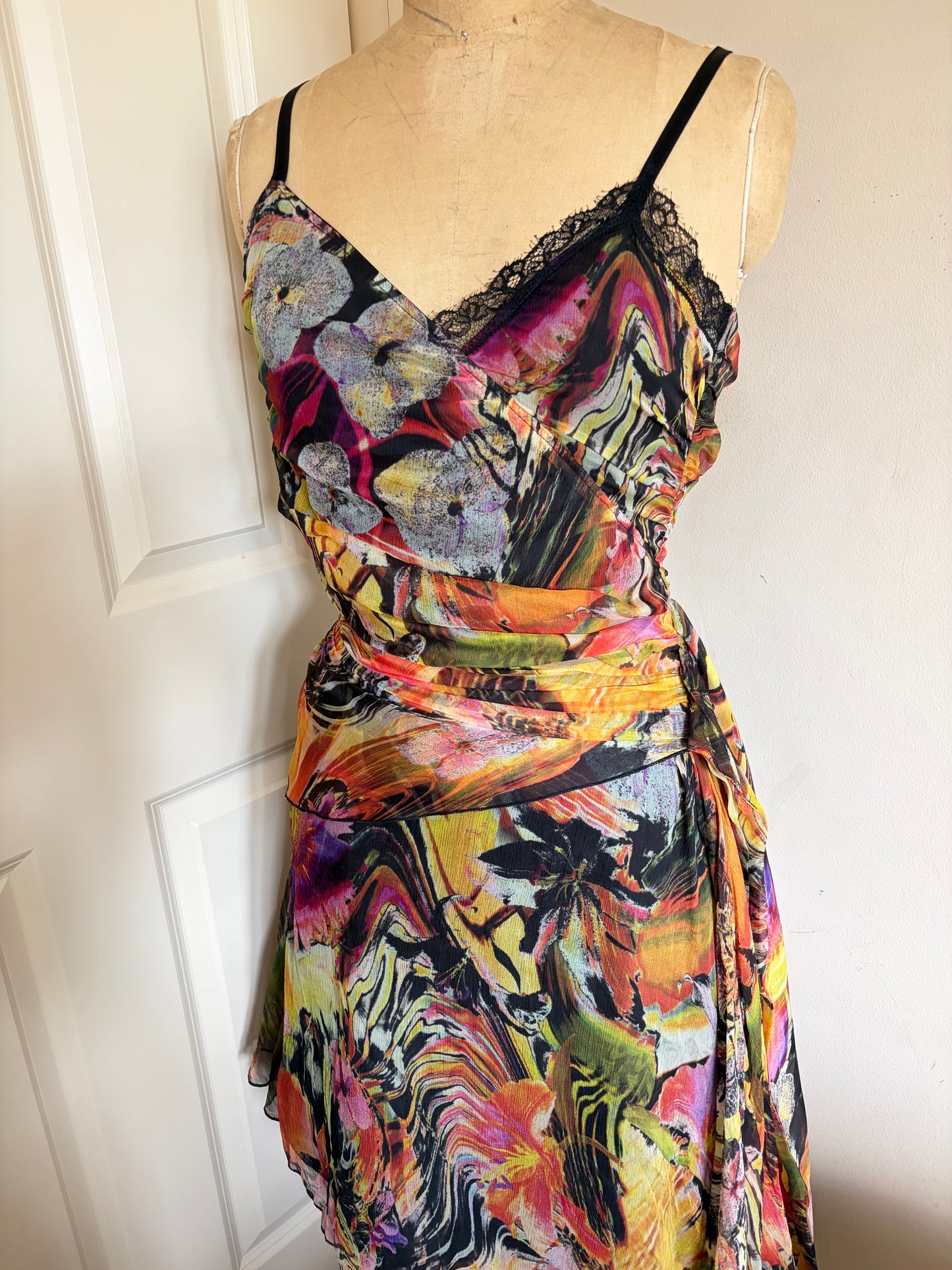 100% Silk Made in Italy Dress