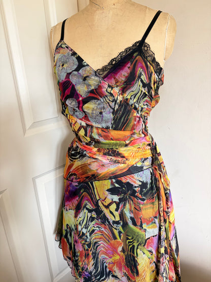 100% Silk Made in Italy Dress