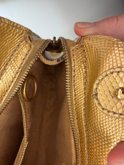 Fendi Eyelit Trapezio Bag