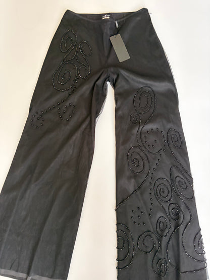 Made in Argentina Deadstock Beaded Dress Pants