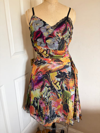 100% Silk Made in Italy Dress
