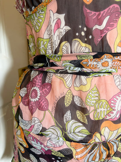 Miss Sixty 100% Silk Mini Dress