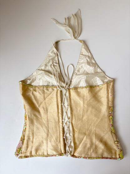 100% Silk Mermaid Corset