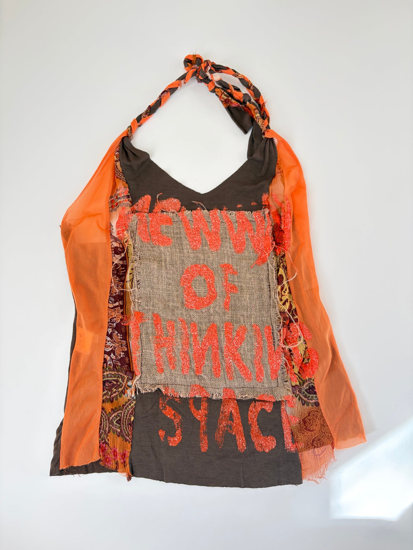 Italian Handmade One of a Kind Silk Tank