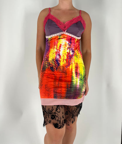 Rare Cultura Mixed Media Dress