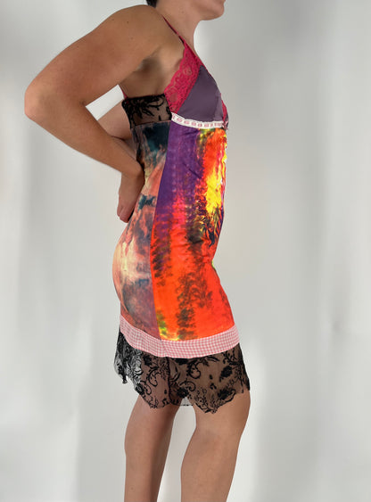 Rare Cultura Mixed Media Dress