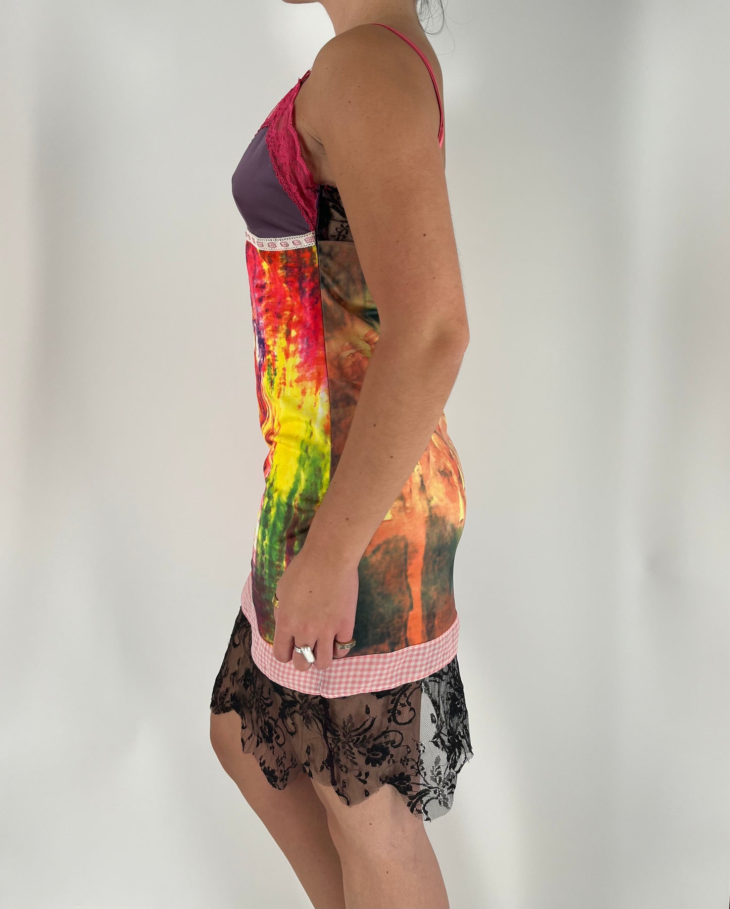 Rare Cultura Mixed Media Dress