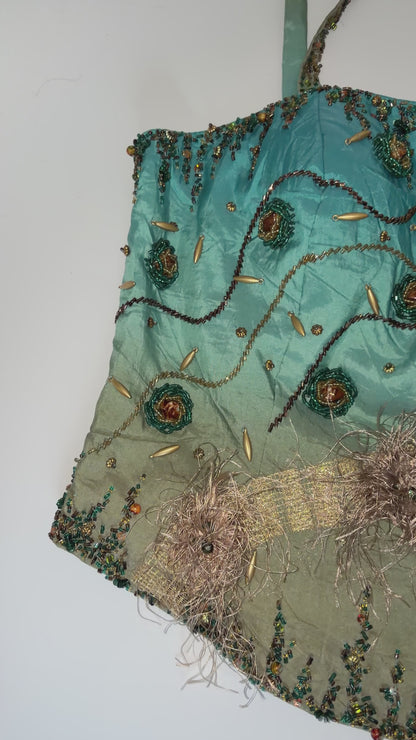 Under the Sea Euro Three-Piece Skirt Set (Deadstock)